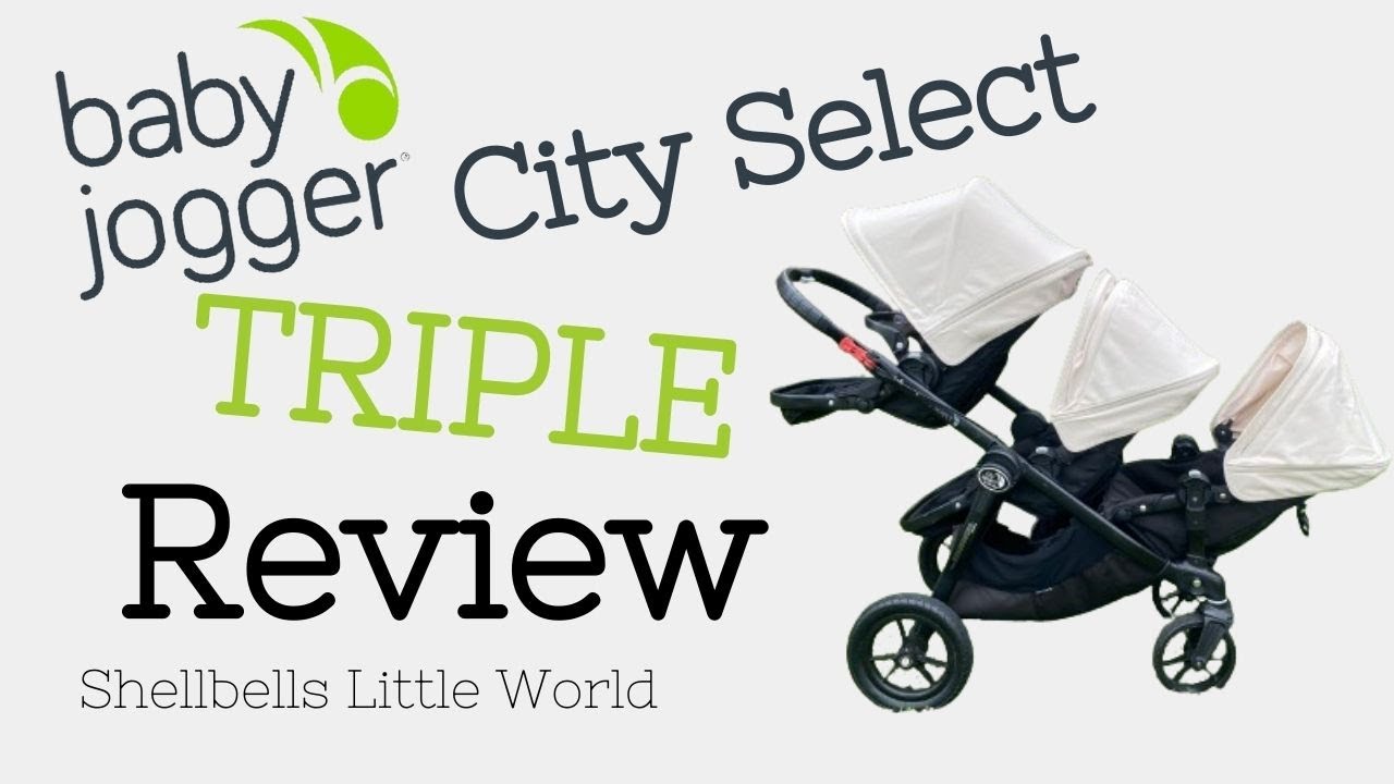 Baby Jogger City Select TRIPLE Stroller Review!