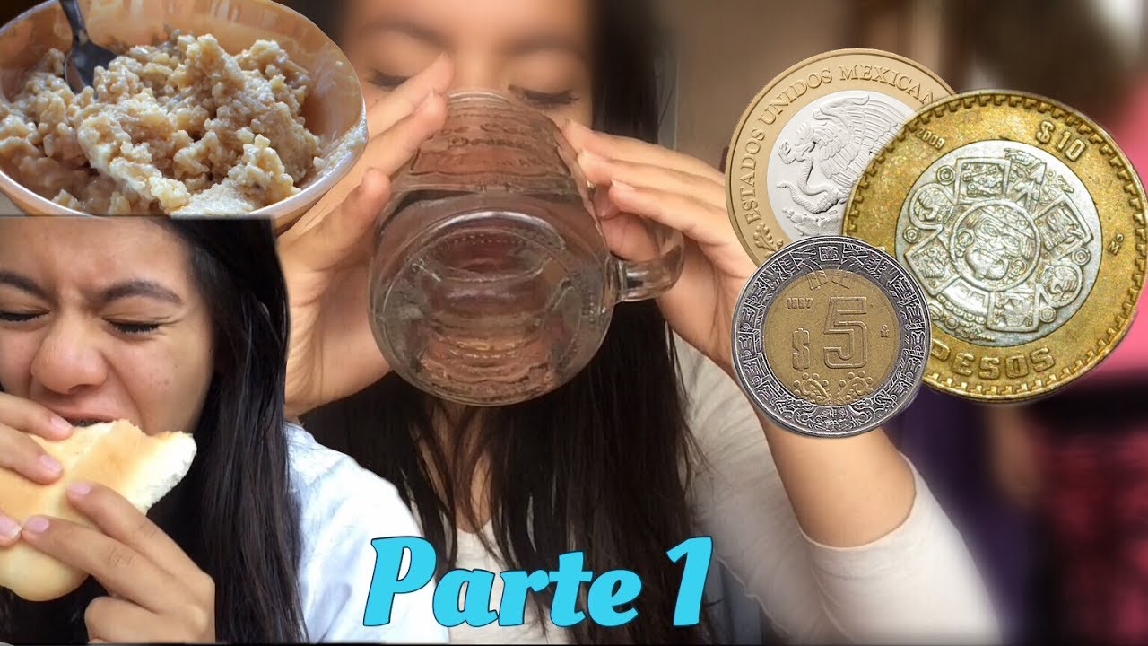 COMIENDO UNA SEMANA CON 25 PESOS| Parte 1 |Luz López|