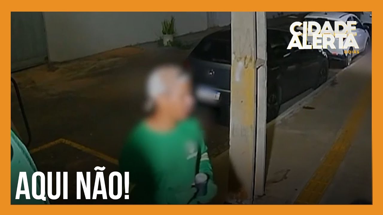 Coletores de lixo são presos em Goiânia por picharem siglas de facções do RJ