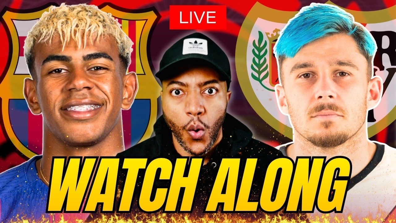 🔴 BARCELONA vs RAYO VALLECANO LIVE WATCH ALONG | LALIGA 25/26