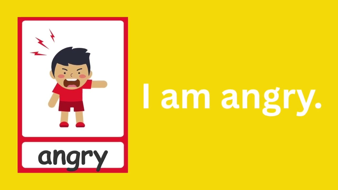Feelings Vocabulary for Kids | Level 1 ESL English | Teacher Thuli