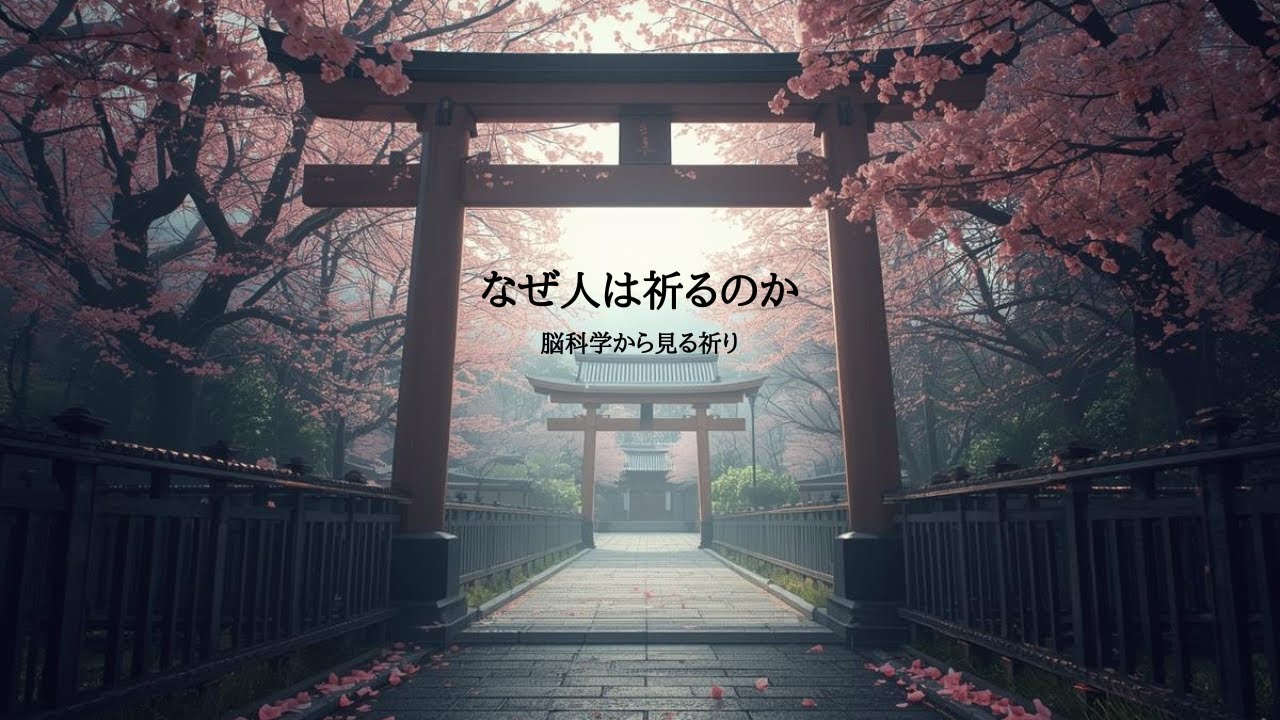 なぜ人は祈るのか｜脳科学から見る「祈り」