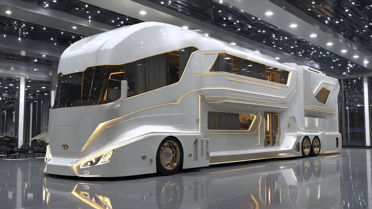 Внутри Toyota AstraLux 2026 — самый футуристический роскошный автодом на сегодняшний день!