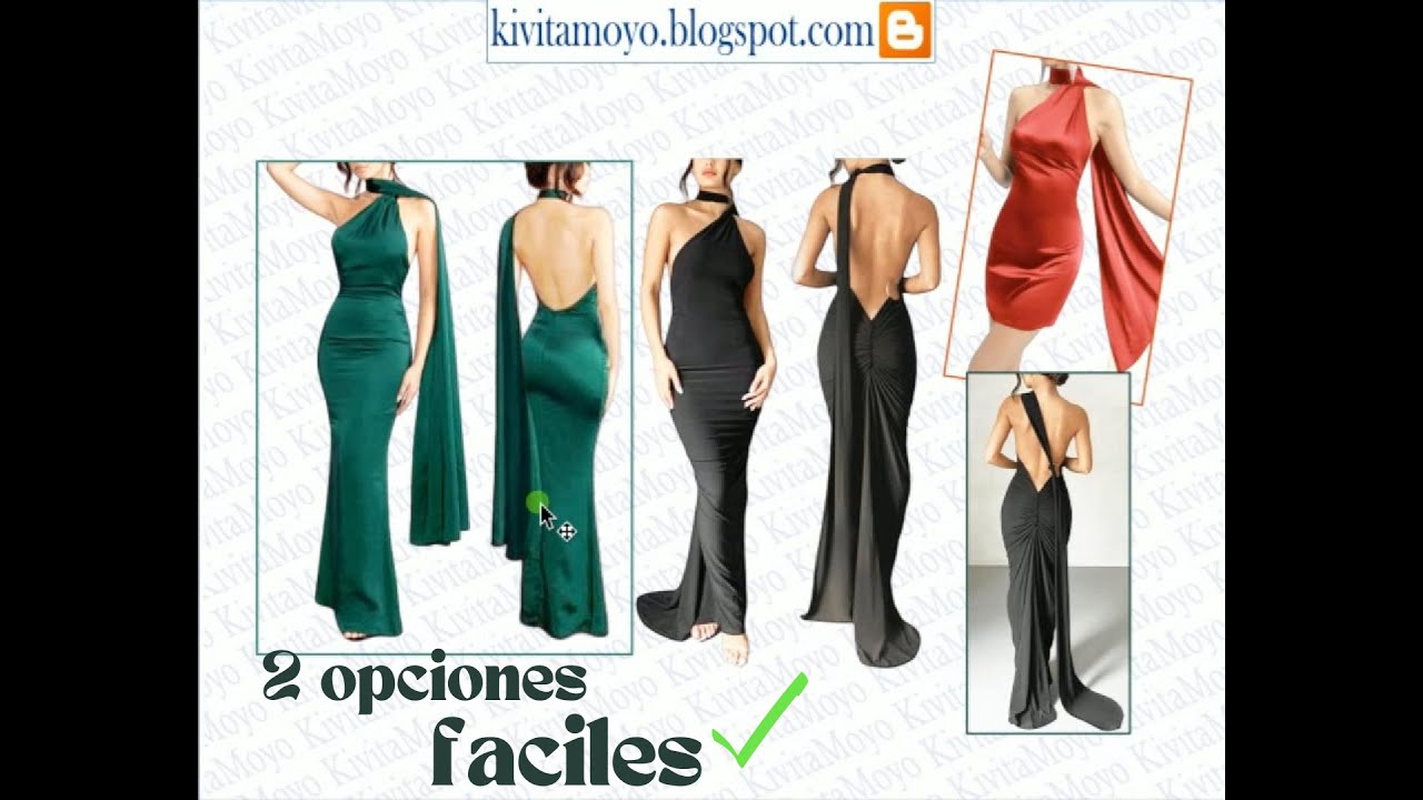 VESTIDO HALTER SCARF