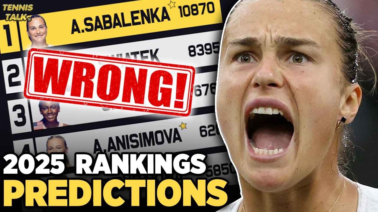 В чём я ошибся | Рейтинг WTA 2025 | Прогнозы Tennis Talk