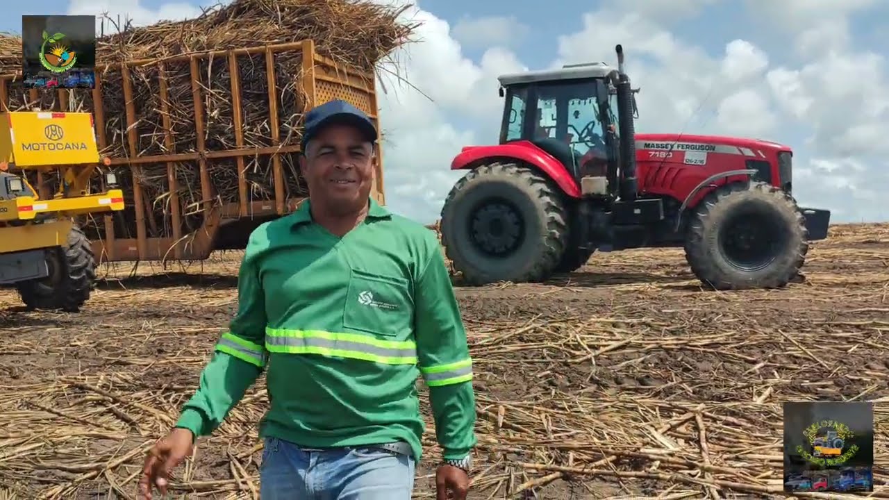 MEU PRIMEIRO VÍDEO DA SAFRA 25/26 DA USINA SANTO ANTÔNIO!!