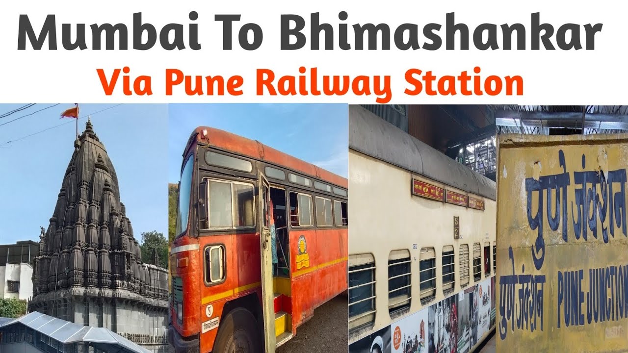 Mumbai To Bhimashankar By Train || Msrtc Bus || 11027 Train | मुंबई To भीमाशंकर By Train ||