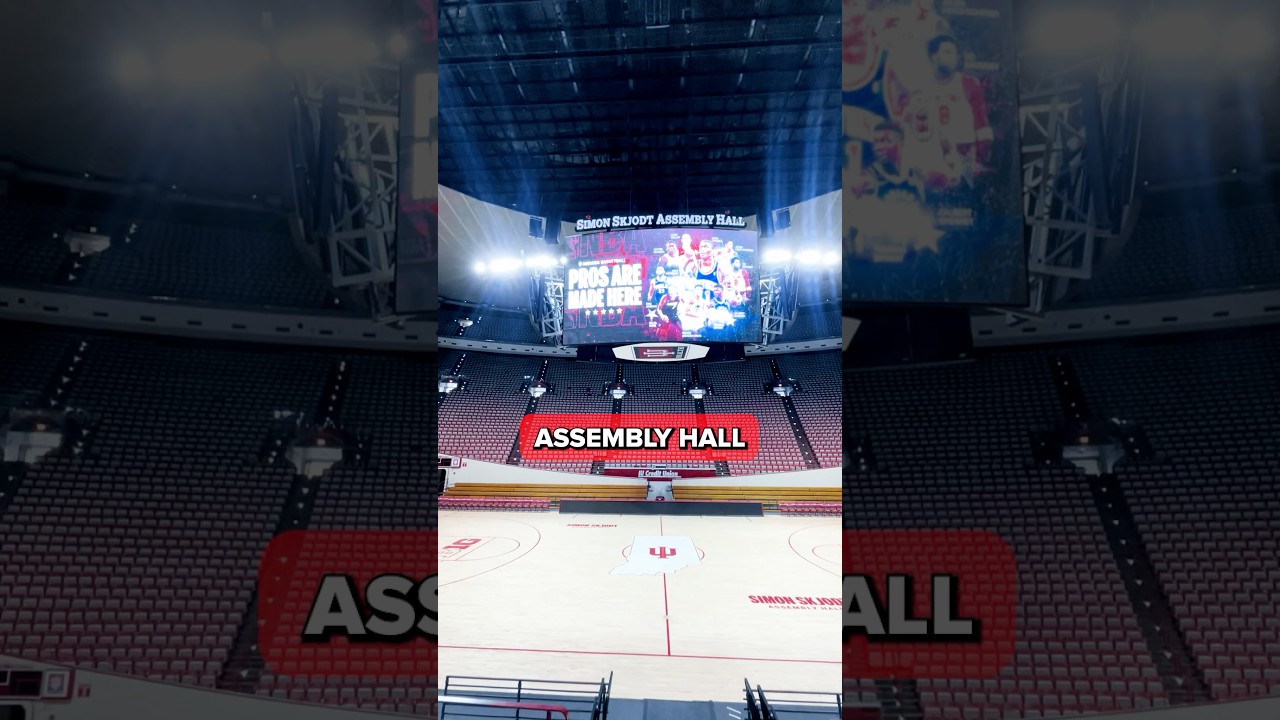 САМАЯ ГРОМКАЯ АРЕНА В Студенческом Баскетболе: Assembly Hall Indiana 🔥