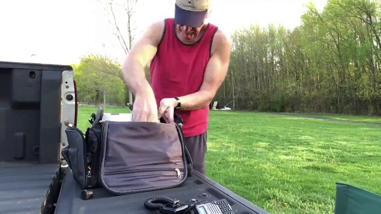 FT-817ND working DX in local park!!