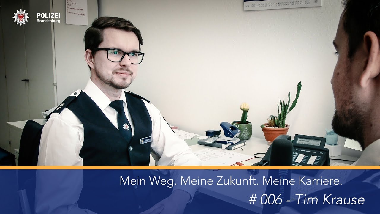 Mein Weg. Meine Zukunft. Meine Karriere. - #006 Tim Krause // POLIZEIKARRIERE