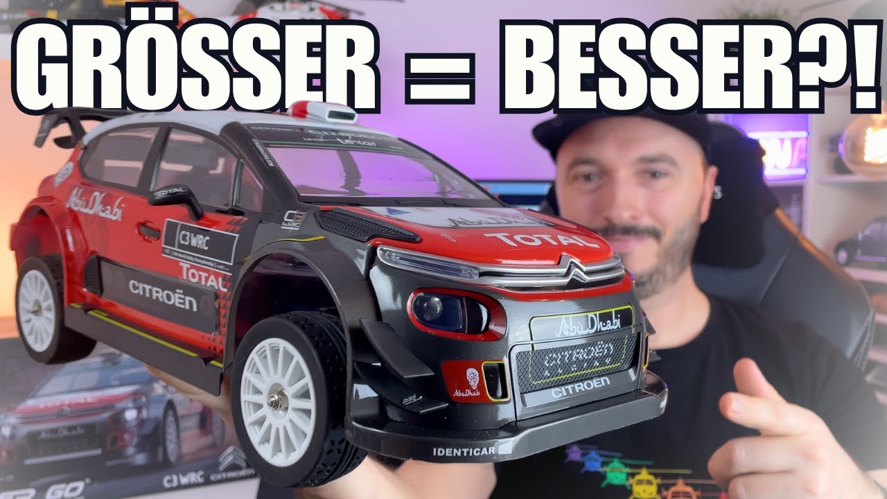 Lohnt sich dieses neue MJX RC Rallye Auto? | Hyper Go 10303 Citroën C3 Review
