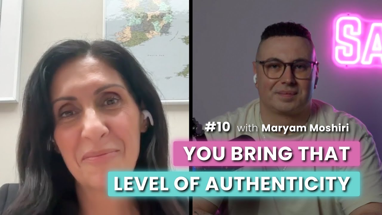 From the Newsroom to Going Viral, Maryam Moshiri Talks Authenticity & Mental Resilience | SaaSy AF