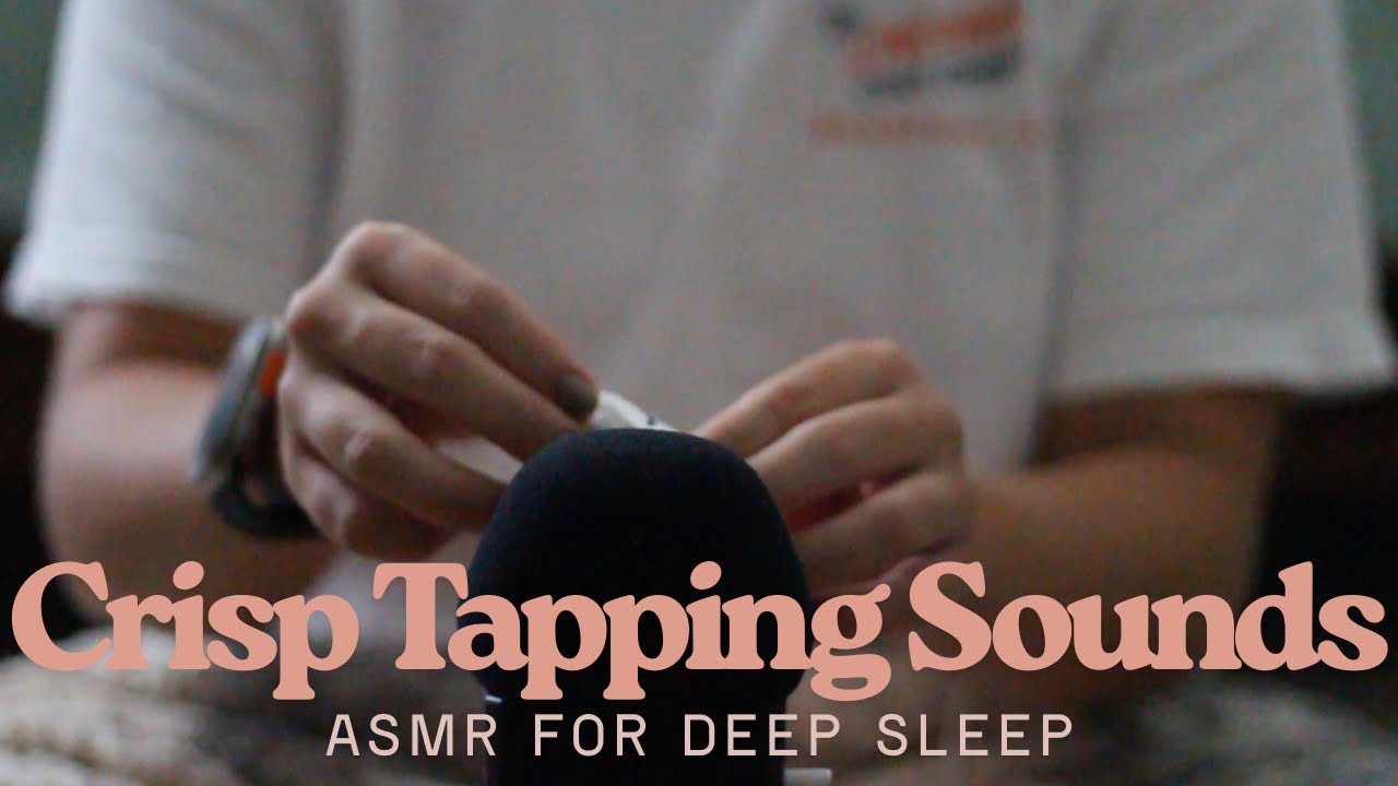 ASMR Tapping Assortment | Glass, Bag Crinkles & Wood | 24 Minutes for Sleep & Relaxation