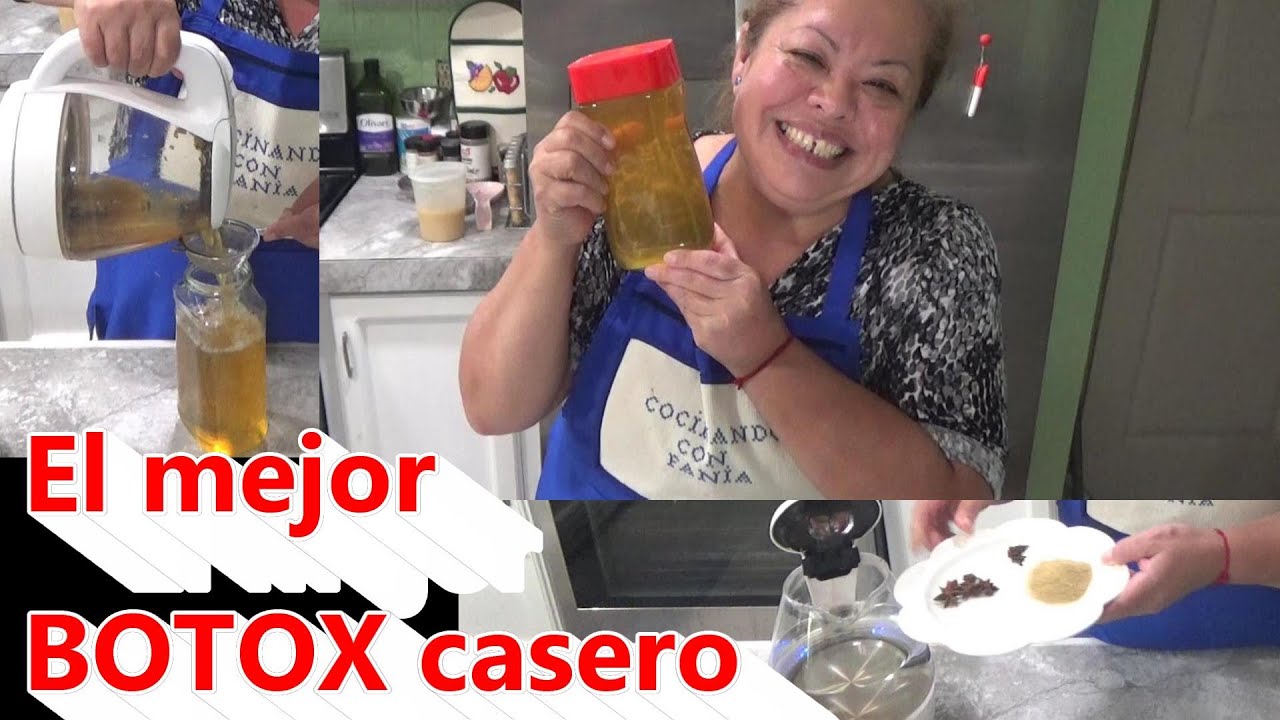 EL mejor BOTOX  casero/elimina manchas y lineas de expresio'n