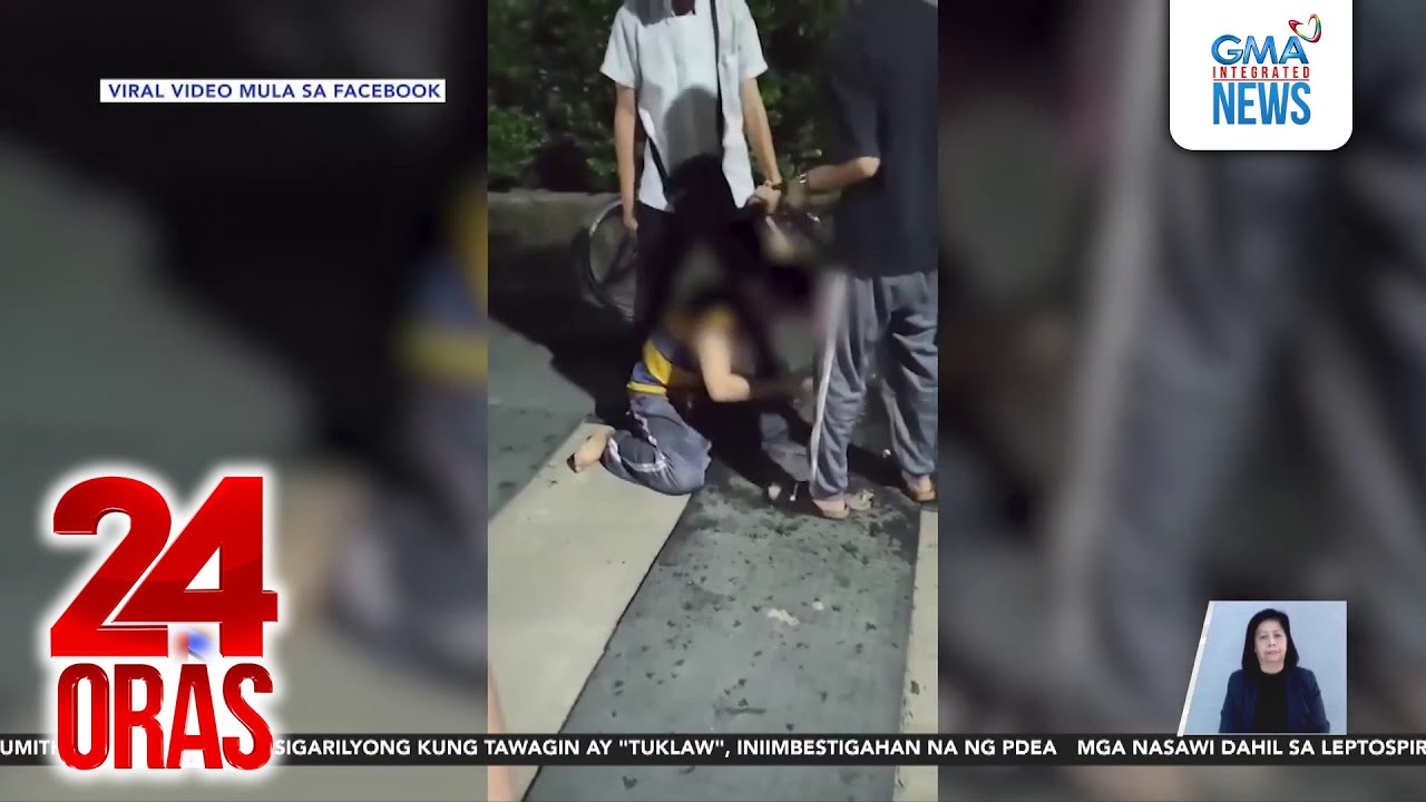 Rider na pinahithit umano ng ‘tuklaw’ nanigas at umiiyak sa isang viral video | 24 Oras