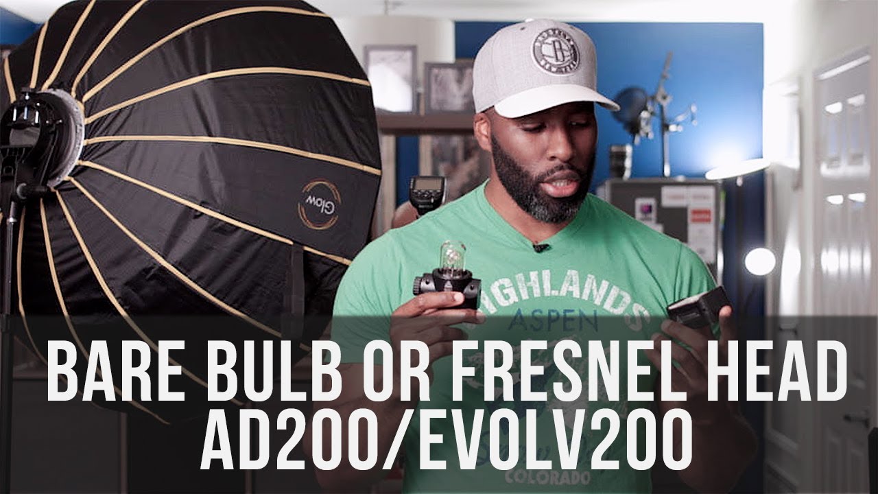 Bare Bulb Or Fresnel Head?! (Godox AD200 | Flashpoint eVOLV200)