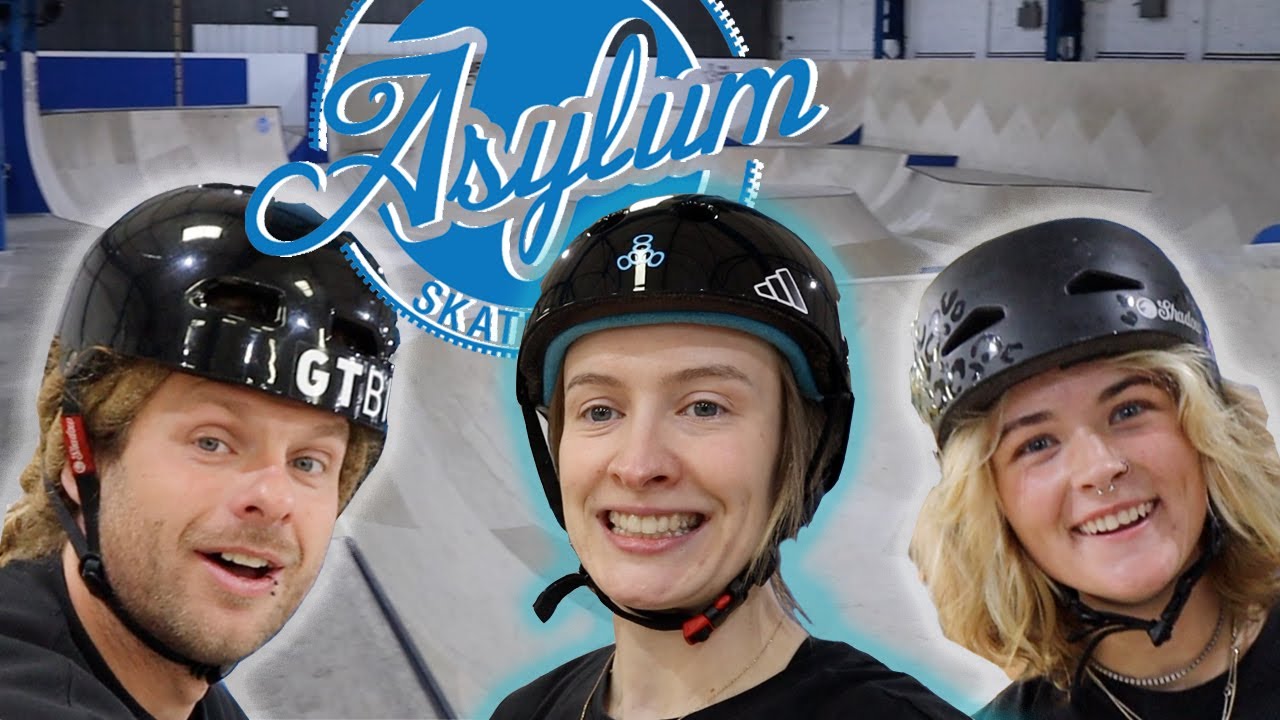 THE ASYLUM SKATEPARKS AMAZING NEW SET UP