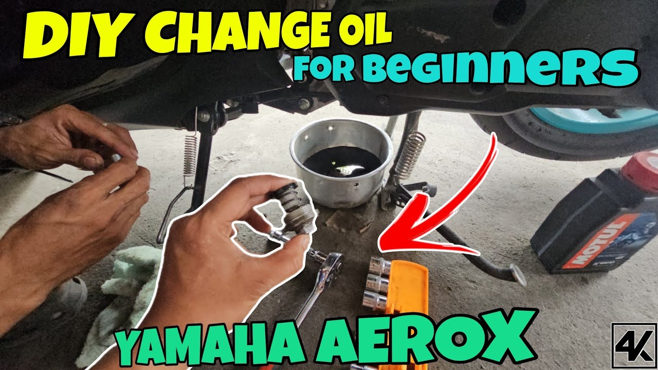 Paano Mag Change Oil sa Yamaha Aerox