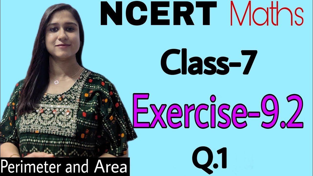Class 7 NCERT Maths Ex 9.2 Part-1 Q.1 | New Syllabus CBSE