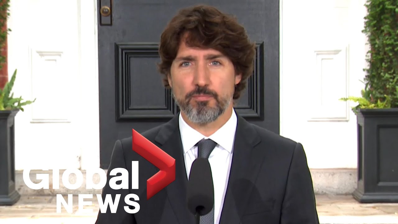 Coronavirus outbreak: Trudeau vows his government will crack down on fraudulent CERB claims | FULL