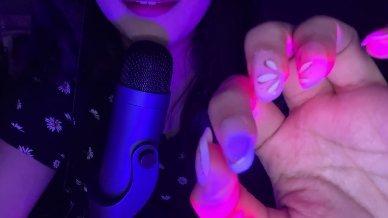 🦋 ASMR Tongue Clicking & Fluttering (Glass Tapping, mouth sounds, tongue sounds)