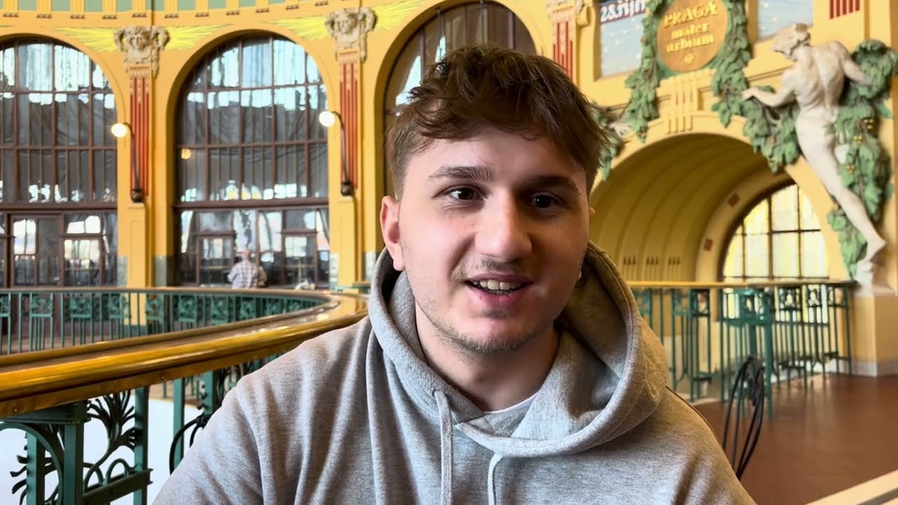 Charles Üniversitesi Hazırlık Öğrencimiz Egemen Prag'da!