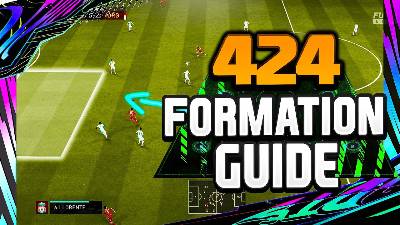 FIFA 21 | Why the 424 is a SUPER ATTACKING Comeback Formation! 424 Best Custom Tactics/Instructions!