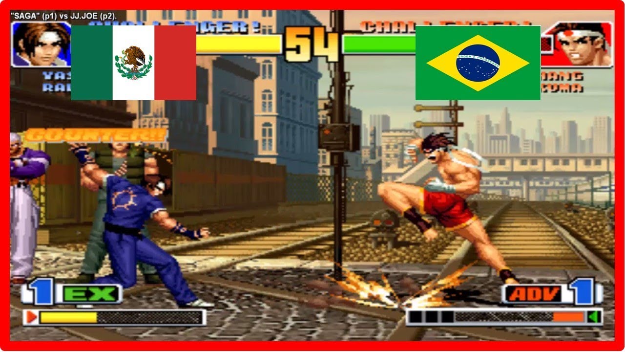 Kof 98 - SAGA (mexico) vs JJ JOE (brazil) Fightcade