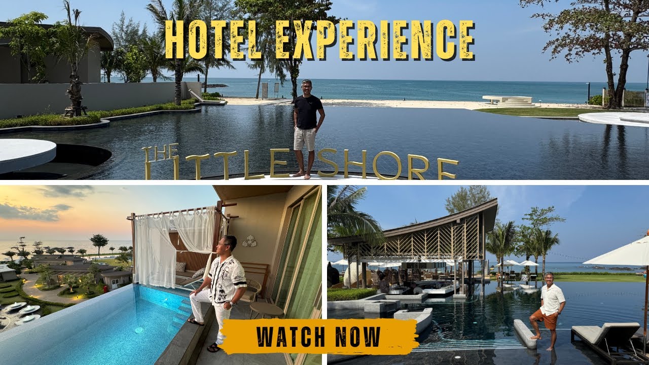 Luxury & Serenity in Thailand! The Little Shore Hotel Experience (Review) #thailand #Hotel #travel