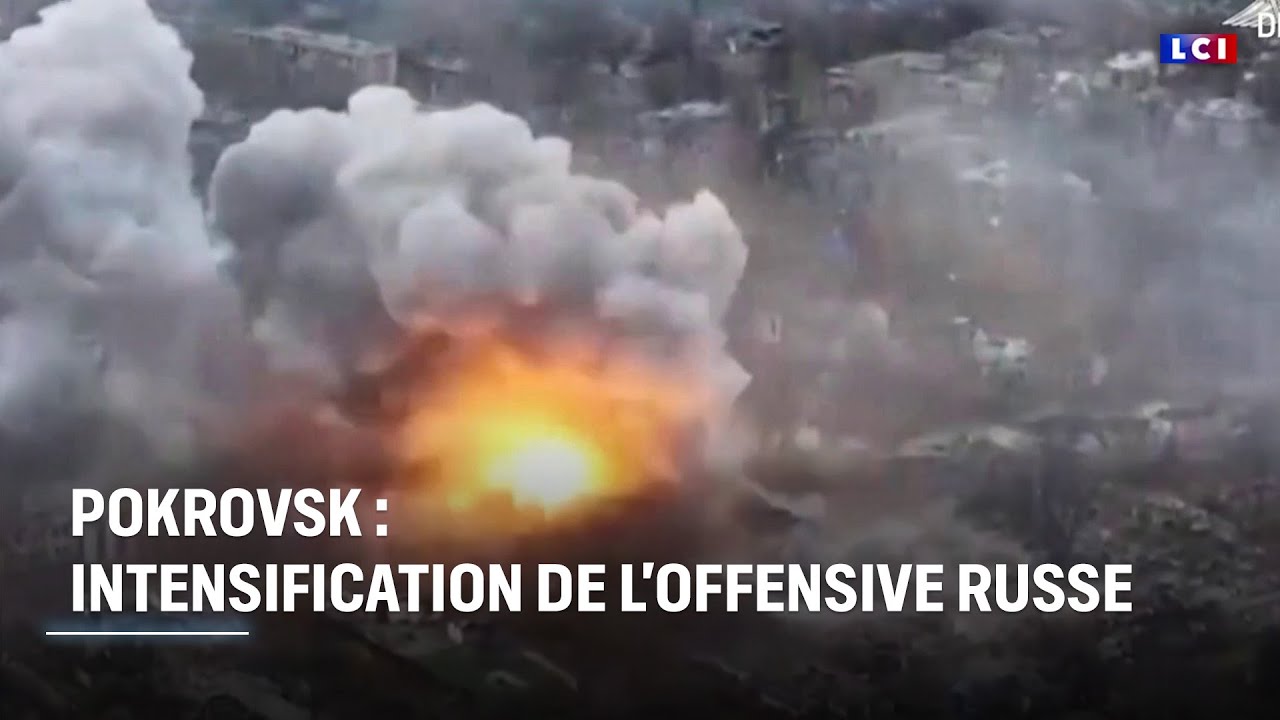Pokrovsk : intensification de l'offensive russe ｜LCI