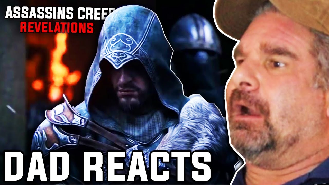 Dad Reacts to Assassin's Creed: Revelations Cinematic Trailer!
