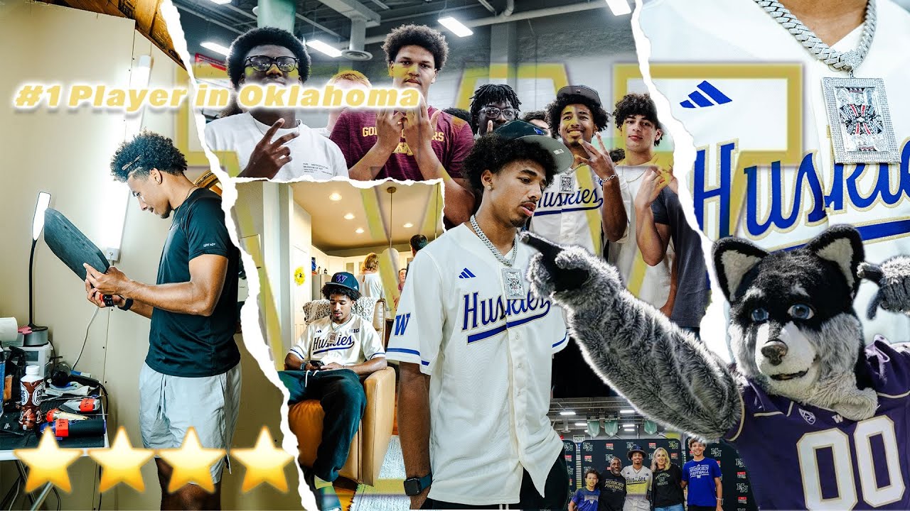 Day in the Life of the #1 Football Player in Oklahoma (Commitment Day)
