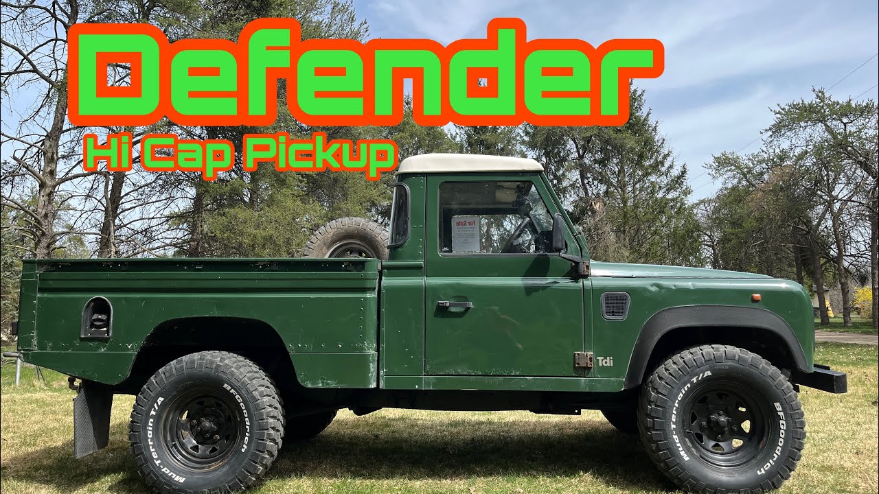 (ПРОДАНО) Продается пикап Land Rover Defender 110 Hi Cap 300Tdi 1998 года выпуска.