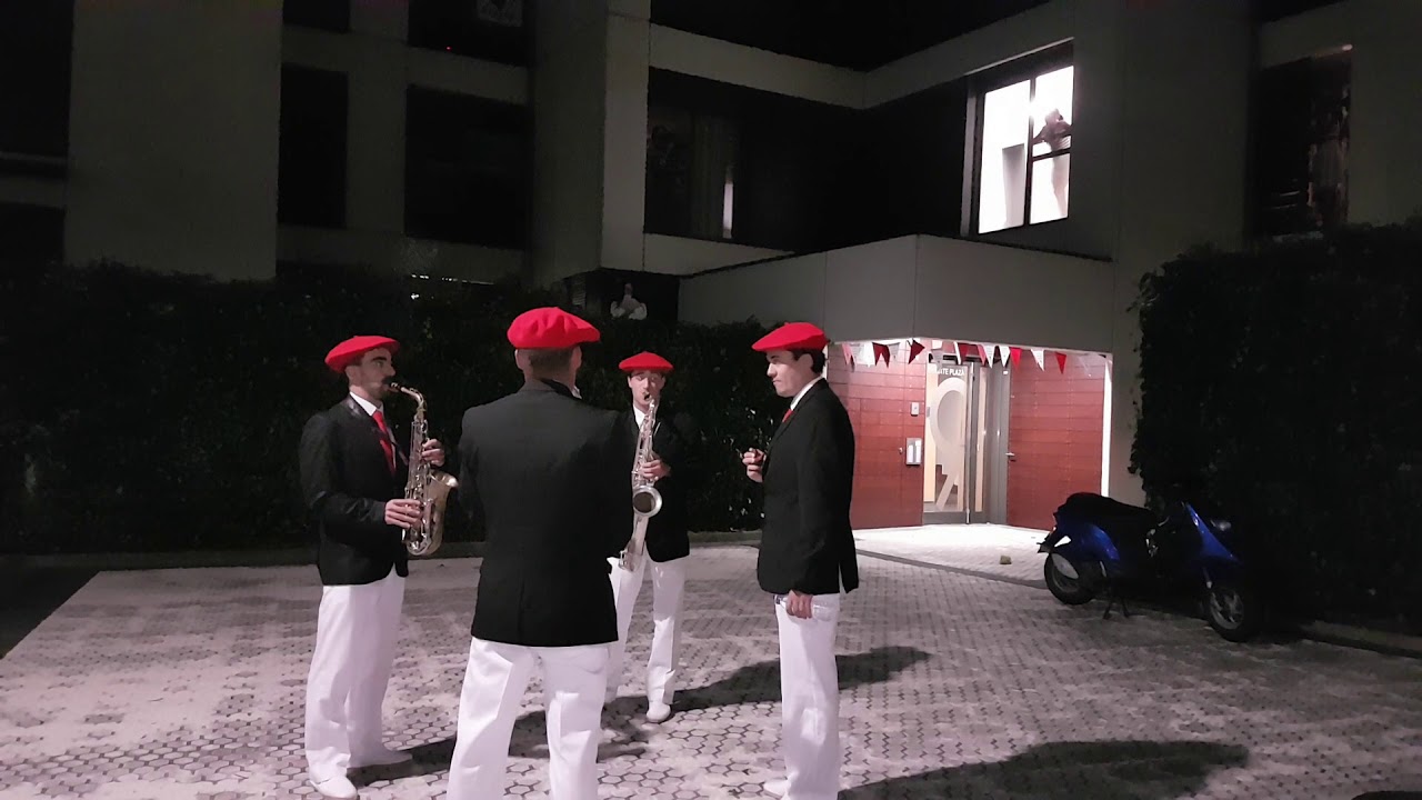 Hondarribiko Alardea 2018. Alborada