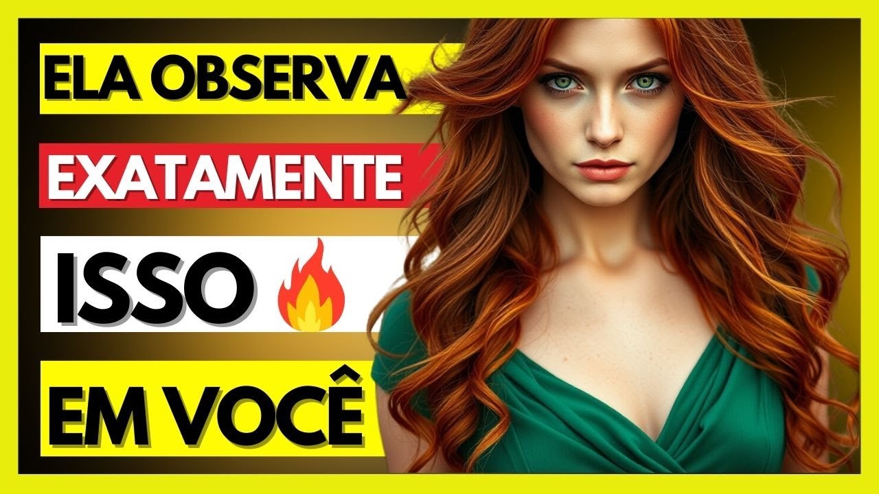 VOC&Ecirc; SABE QUAL A PRIMEIRA COISA QUE UMA MULHER OBSERVA EM UM HOMEM? (VEJA AGORA)