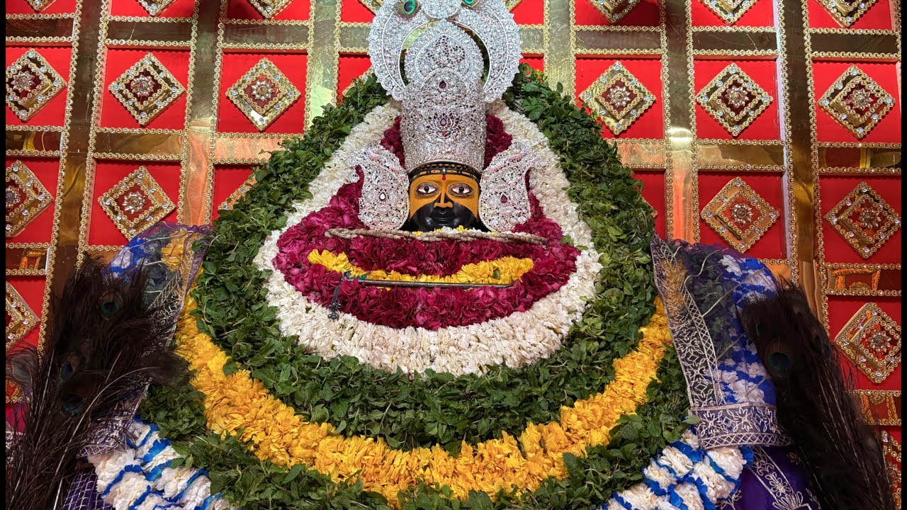 श्री खाटू श्याम जी की श्रृंगार आरती खाटू खोड़ाधाम 🛕🕉️ #shyam #khatushyam #live #darshan
