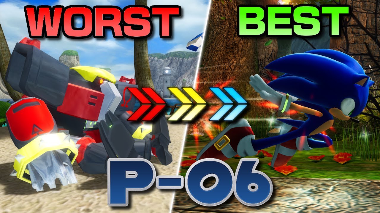 Sonic P-06 Character Tier List