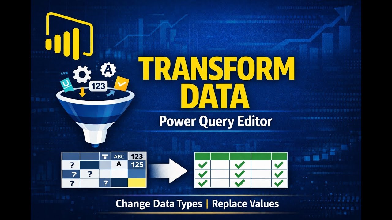 9. Как очистить данные в Power BI с помощью редактора Power Query.
