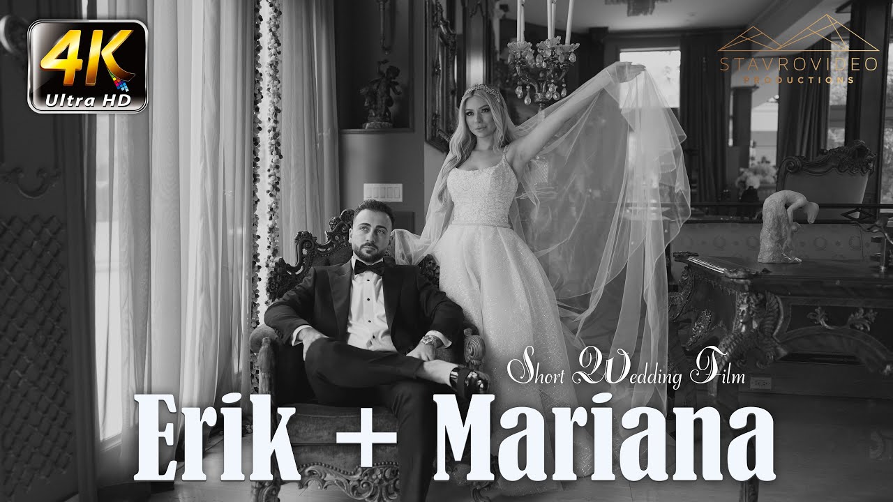 Erik + Mariana's Short Wedding Film 4K UHD at Metropol hall st Marys Church and Sunset Estate