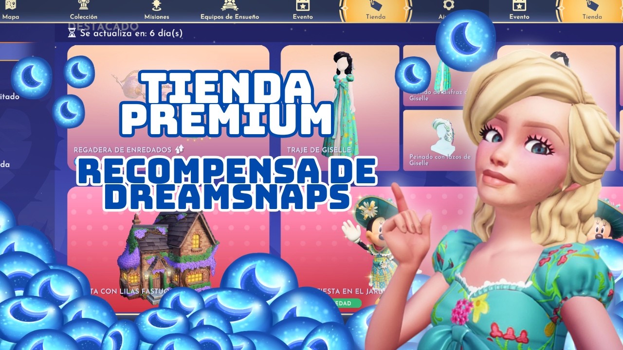 Tienda Premium y Recompensa DreamSnaps // Disney Dreamlight Valley 💫​✨