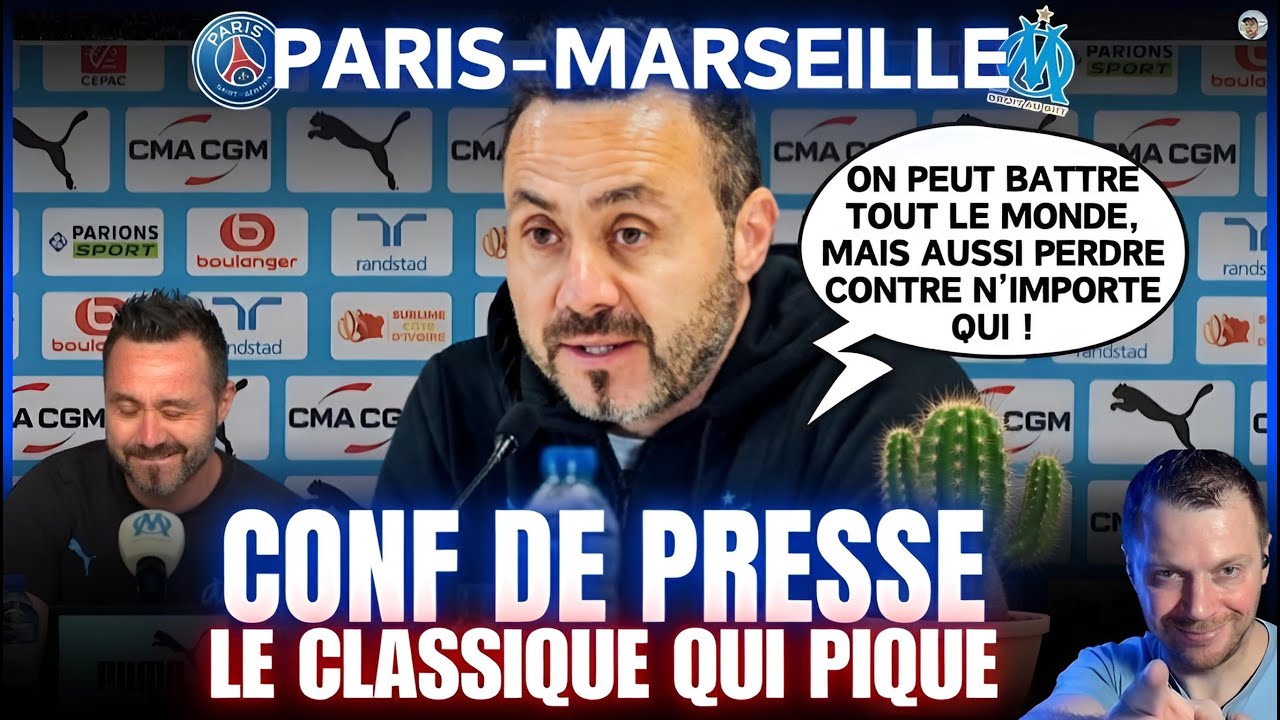 🚨PSG-OM : CONF DE PRESSE | ACTU / MERCATO | BYE BYE MURILLO | RAMOS VEUT L'OM🔥