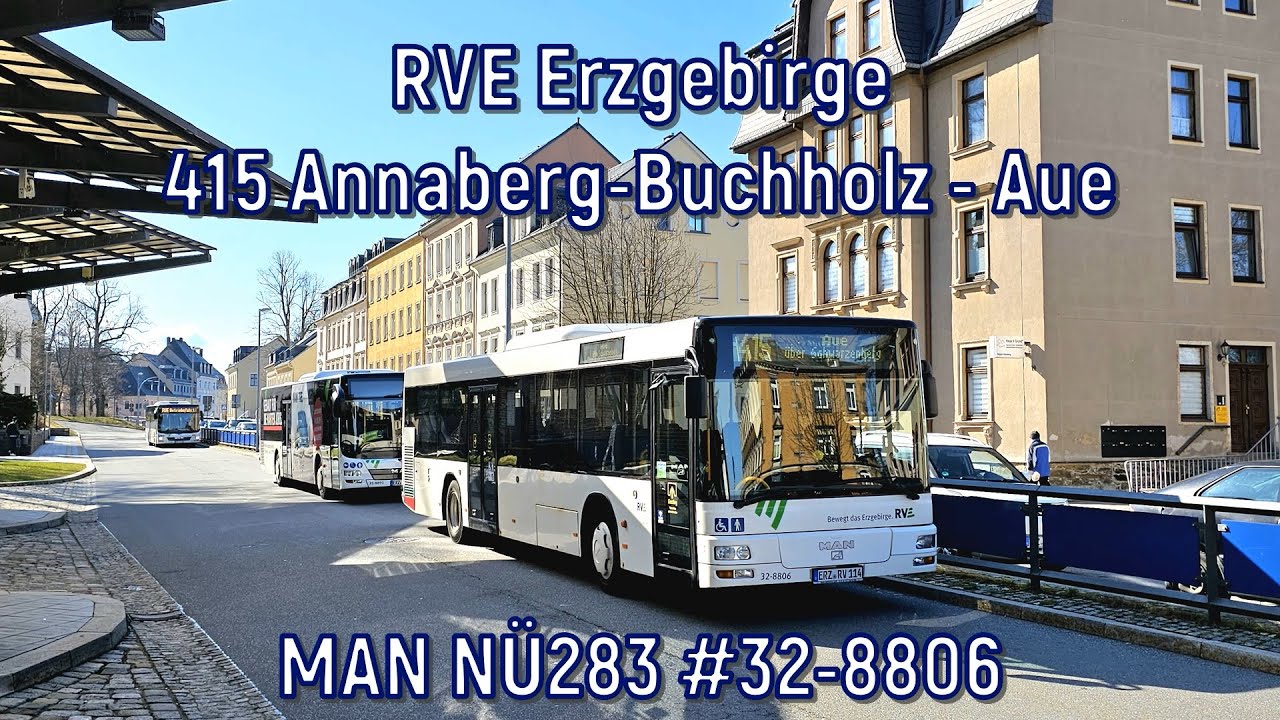 RVE Erzgebirge - Linie 415, MAN NÜ283 #32-8806