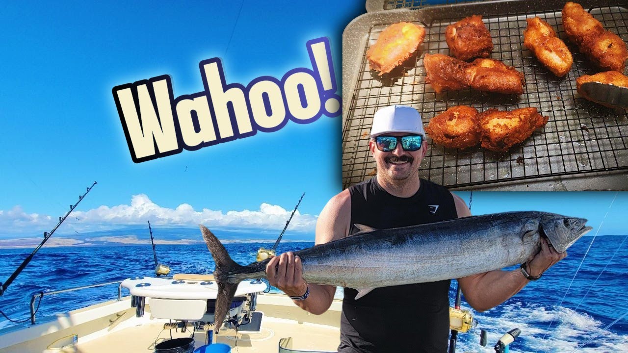Wahoo (Ono), Marlin Catch and Cook in Hawaii!