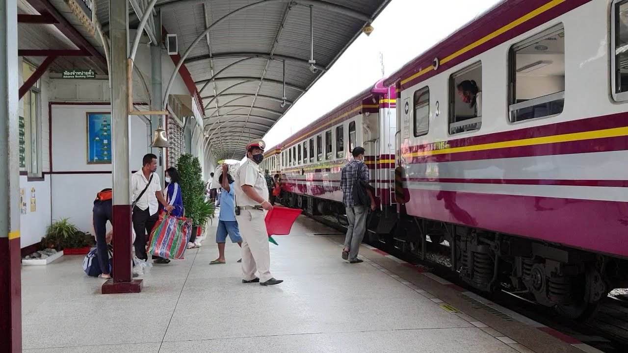 รถเร็ว 136 จอดศีขรภูมิ rapid train 136