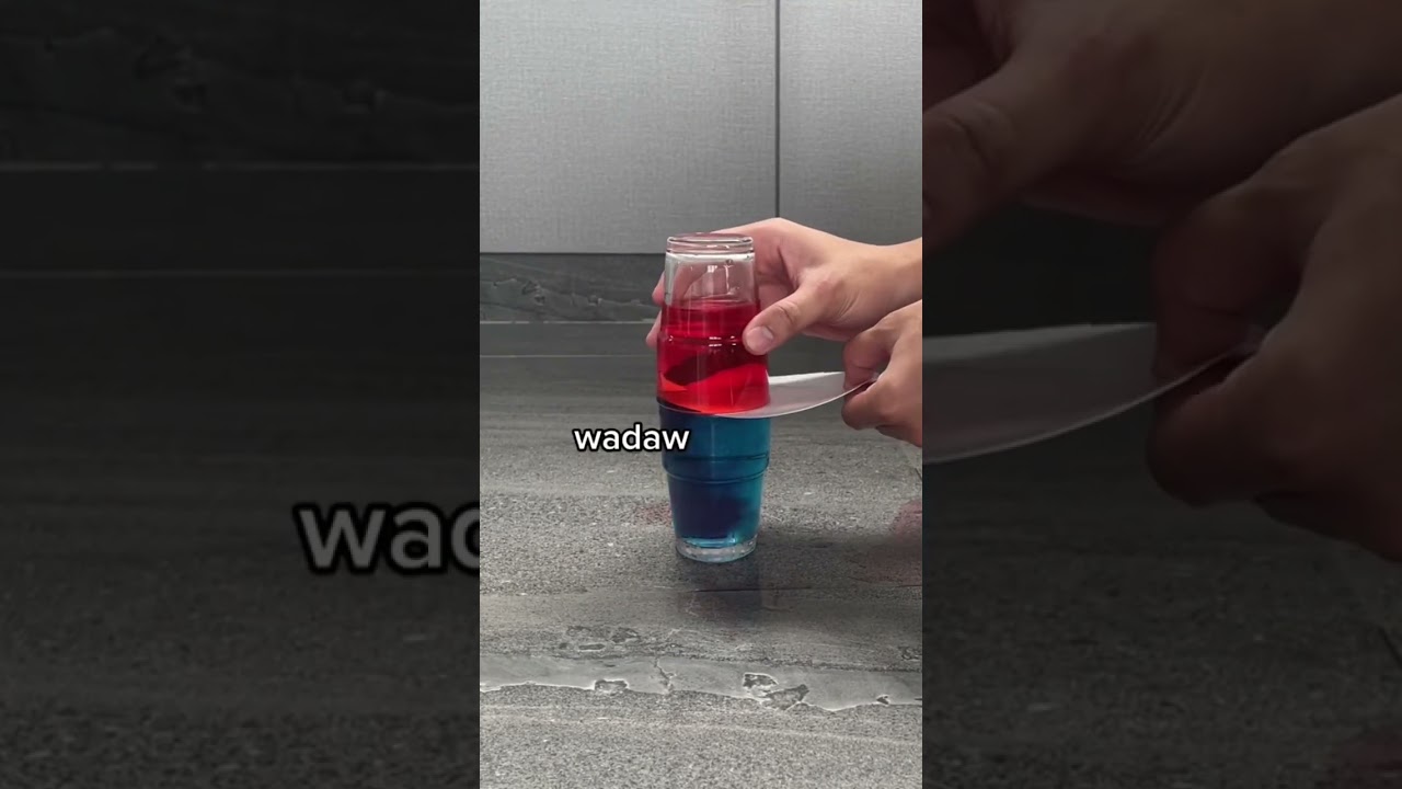 KOK WARNANYA BISA NGGAK KECAMPUR? 🤯😲 #shorts #science #experiment #eksperimen #satisfying #art