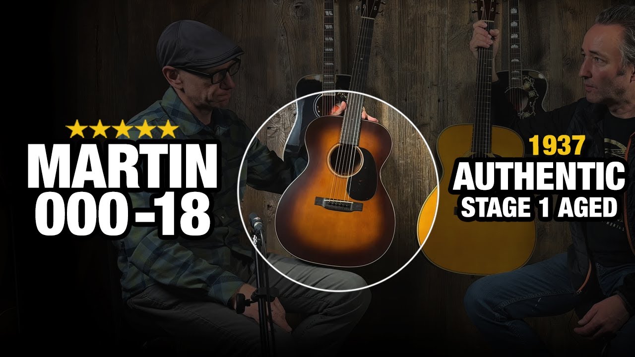 Martin 000-18 Authentic 1937 (Stage 1 Aged) – Now Available!