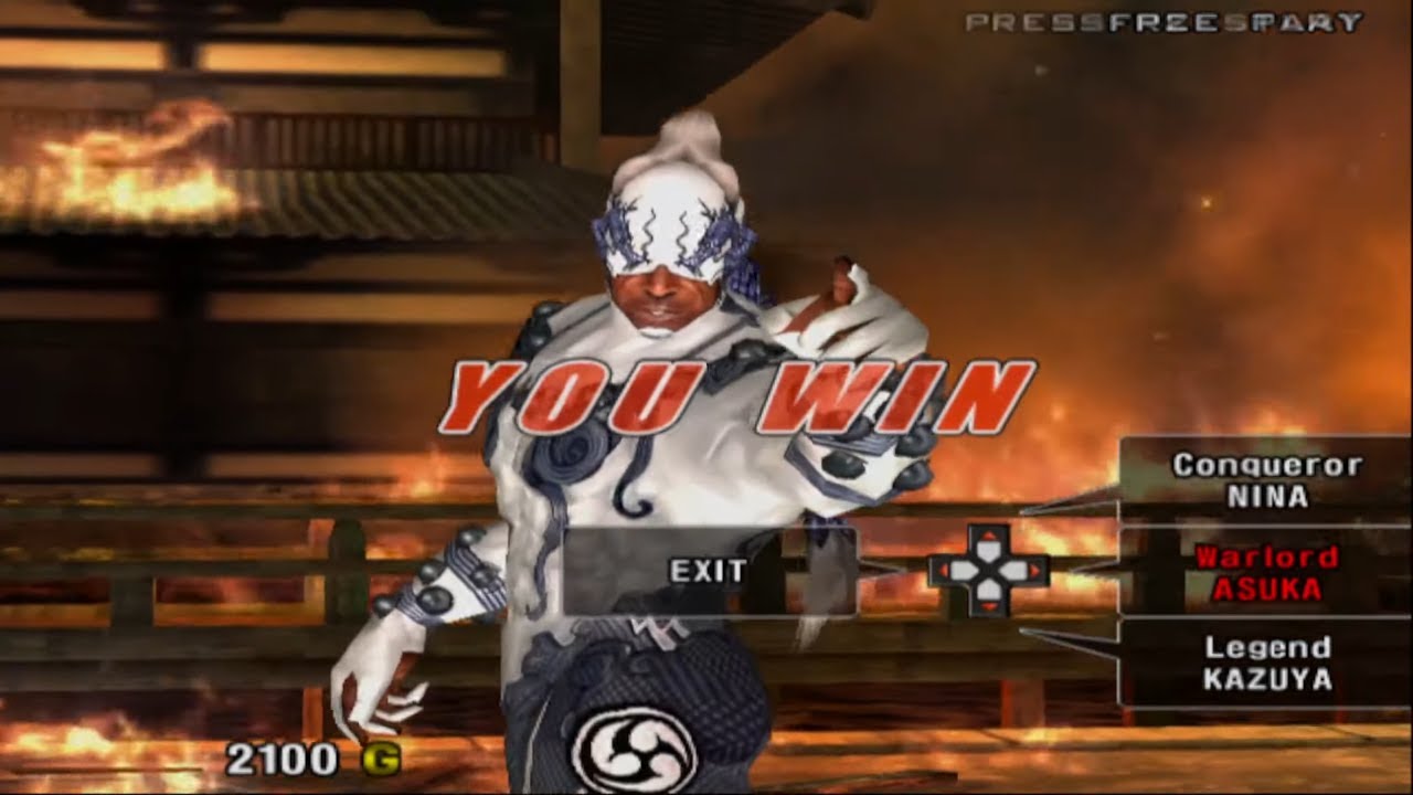 Tekken 5 - Raven - Arcade Mode - HD - 60 FPS - Master - Tekken Lord