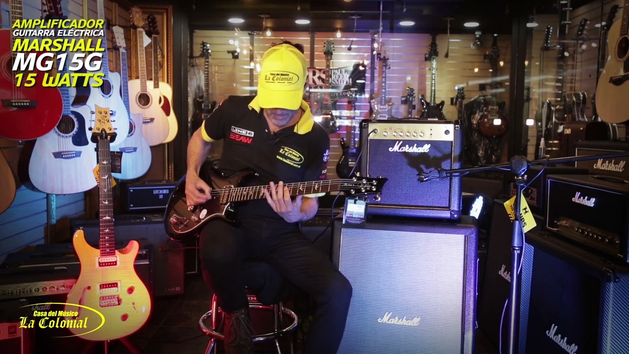 Amplificador Marshall MG15G - La Colonial