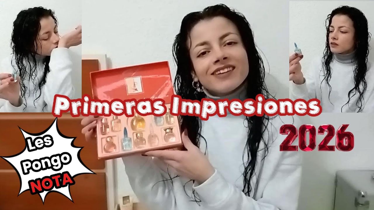 Unboxing MINI PERFUMES | Primeras Impresiones