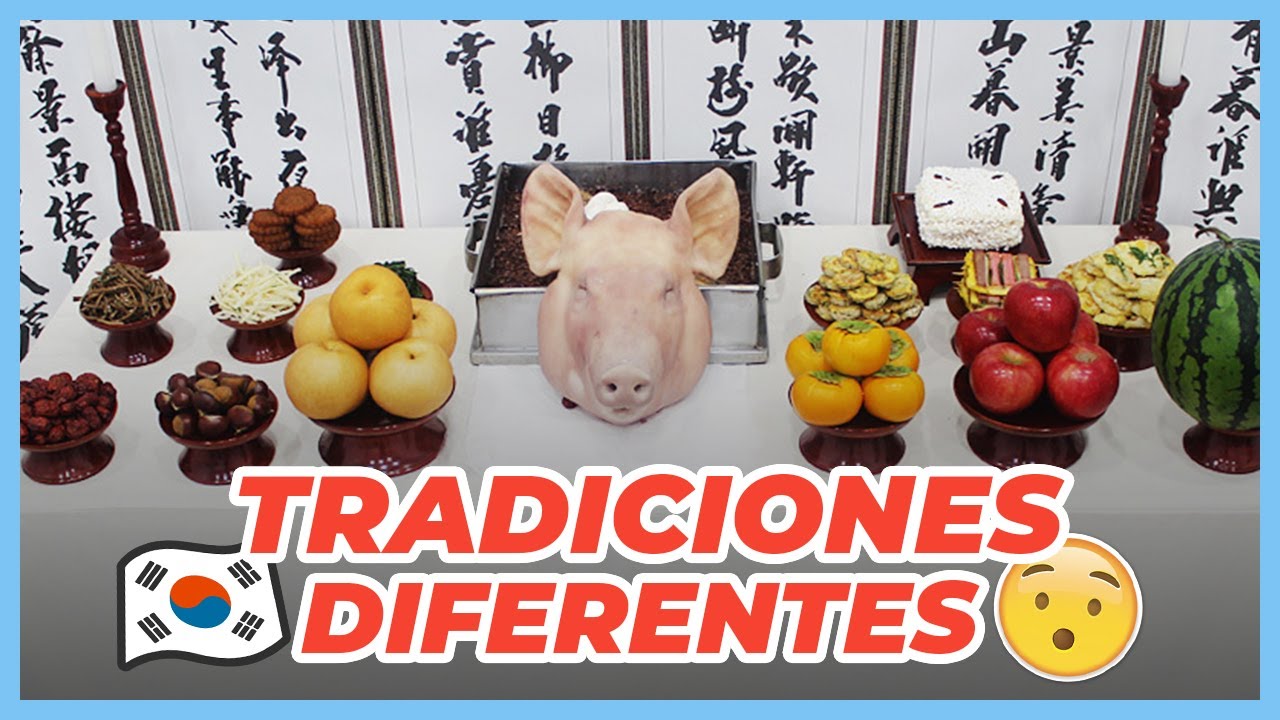 10 TRADICIONES CURIOSAS de COREA 🐷  ¿Cómo CELEBRAN los días ESPECIALES? 🇰🇷